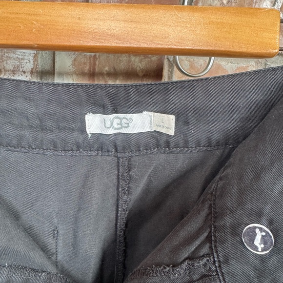 UGG Black Tencel Joggers Sz Lrg - Picture 8 of 9
